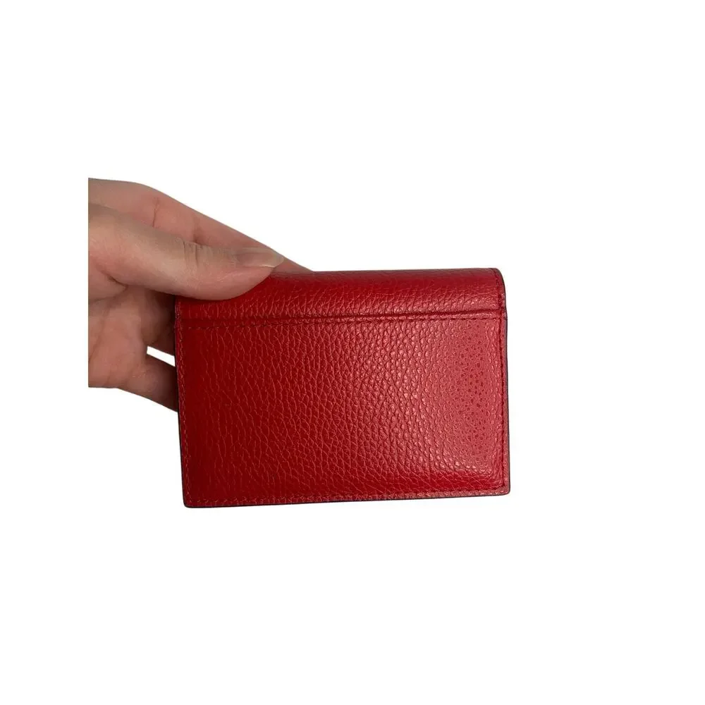 Kate Spade Card Holder Red Wallet